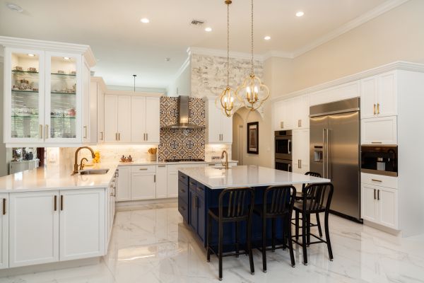 Kitchen Island Construction in Allen